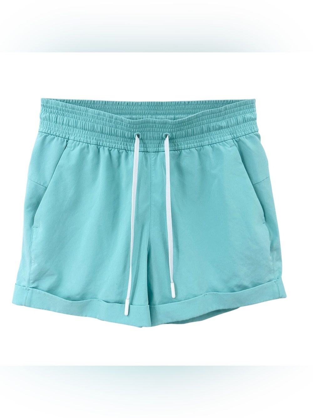 LULULEMON Spring Break Away Short Relaxed Athletic Gym Green